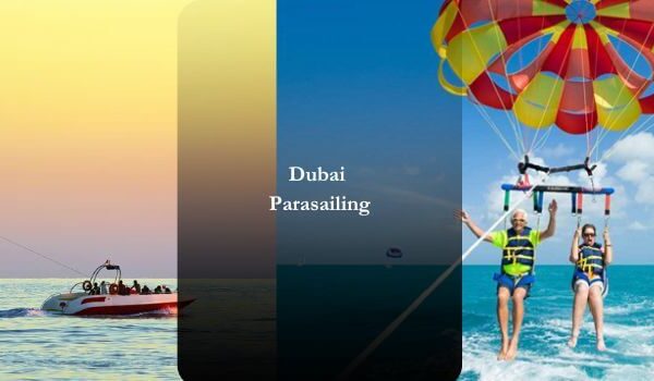 Parasailaing Dubai Trip