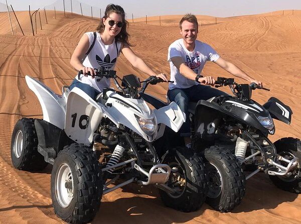 Embark on an unforgettable desert adventure with our 400CC Quad Bike – a perfect mix of power, control, and excitement for mid-level riders. Whether you’re a confident beginner or a returning thrill-seeker, this self-drive ATV is designed to give you a true taste of Dubai’s wild desert terrain.