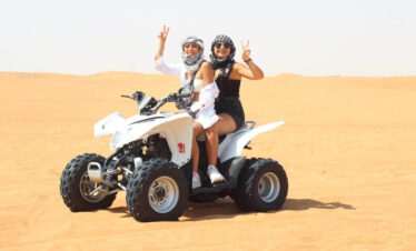 Embark on an unforgettable desert adventure with our 400CC Quad Bike – a perfect mix of power, control, and excitement for mid-level riders. Whether you’re a confident beginner or a returning thrill-seeker, this self-drive ATV is designed to give you a true taste of Dubai’s wild desert terrain.