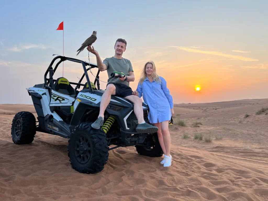 Experience the power of the desert with our 2-Seater Polaris RZR 1000cc buggy – the perfect ride for couples, friends, or thrill-seeking duos. Built with top-tier suspension, full roll cage, and high-torque performance, this machine lets you conquer Dubai’s red dunes side-by-side.