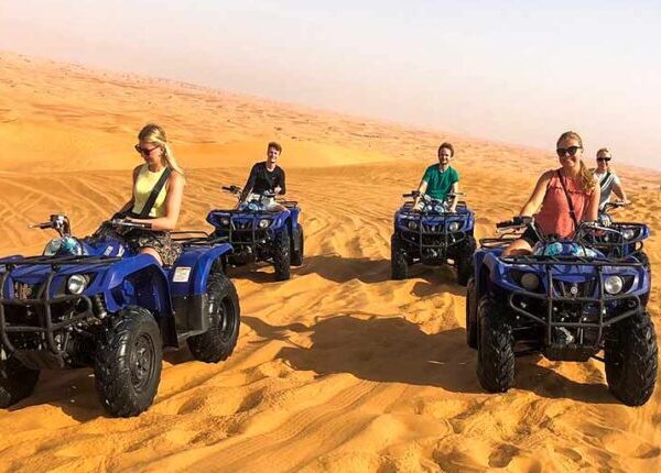 The Yamaha Grizzly is the perfect all-rounder ATV for exploring Dubai’s stunning desert landscapes. Known for its robust build, automatic transmission, and comfortable handling, it’s ideal for riders of all levels — from beginners to seasoned adventurers.